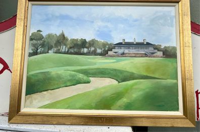 painting Oil on canvas by Irish Artist Cathy Henderson