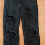 Black Ripped Jeans Image 2