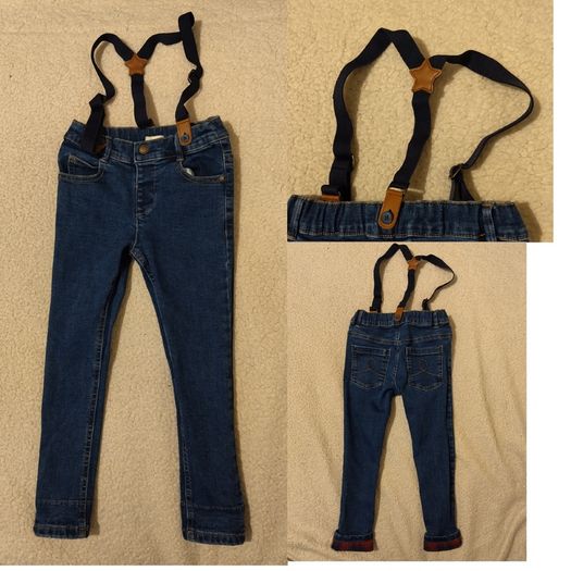 Blue Jeans With Braces