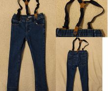 Blue Jeans With Braces