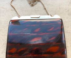 Vintage tortoiseshell bag