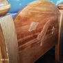 Rare Solid Wood Space Kid Bedroom Set Bed & Wardrobe Image 5