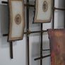 Vintage Brutalist Wall Sculpture in Torch-Cut Metal Image 9