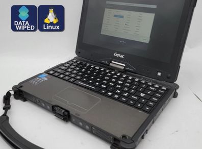 Getac V110 G2 Toughbook Touchscreen Rugged Laptop/Tablet Intel i5-5200U 12GB RAM 128GB SSD Linux