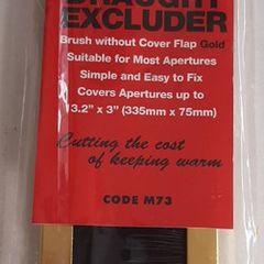 new in wrapping letter box draught excluders