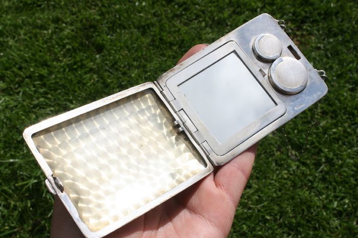 Antique sterling silver wallet