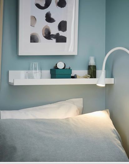 Ikea shelfs and photo frames