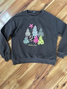Next charcoal grey Christmas jumper age 15 excellent condition!