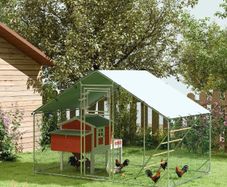 Walk-In Chicken Run with Cover