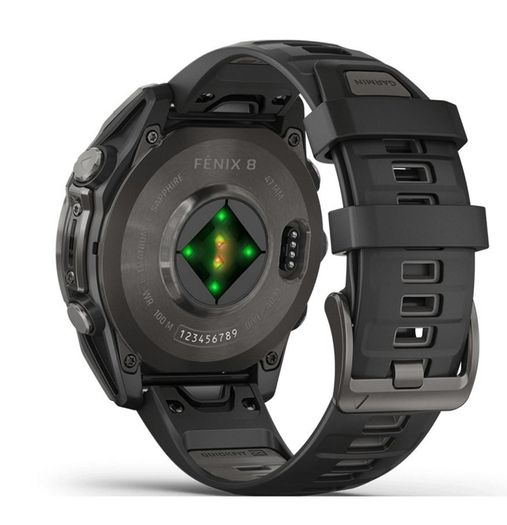 Garmin Fenix 8 AMOLED Sapphire Titanium Black 47mm