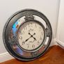 Mirrored Wall Clock Image 2