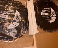 2x Abracs Expert 457mm Diamond Saw Blades - 18 inches