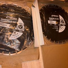 2x Abracs Expert 457mm Diamond Saw Blades - 18 inches