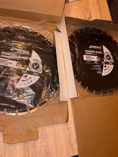 2x Abracs Expert 457mm Diamond Saw Blades - 18 inches