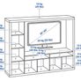 Ikea Lappland TV unit with storage Image 2