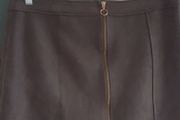 DUNNES faux suede skirt Sz 16