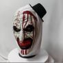 Art the clown Terrifier latex mask cosplay for Halloween. Image 3