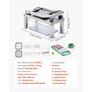 Vegetable Chopper Mandoline Slicer, All-in-1 Food Veggie Cutter with 8 Stainless Steel Blades, Cheese Grater Onion Potato Salad Dicer with Container,Kitchen Gadgets&Essentials Home Appliances Image 2