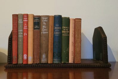 Antique book slide
