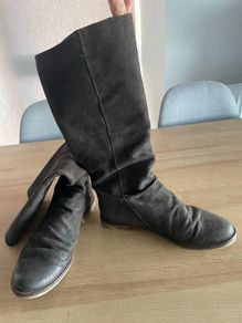 leather boots