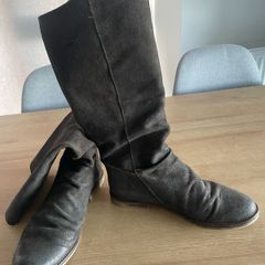 leather boots