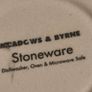 Set Of 4 Large Bowls With Handles By Meadows & Byrne Stoneware Dishwasher, Oven & Microwave Safe Image 5