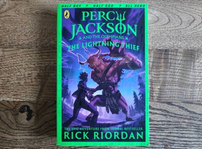 Percy Jackson and the Lightning Thief (Book 1) by Rick Riordan , Age 9+