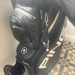 Golf clubs and Ping Bag