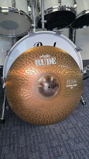 Paiste Dave Lombardo Signature Rude Power Ride Cymbal 22" - "The Reign" ..... Rock Metal