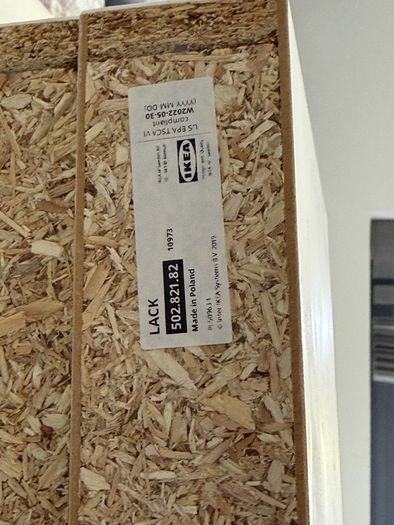 LACK Ikea Wall shelfs, white, 190x26cm (x3)