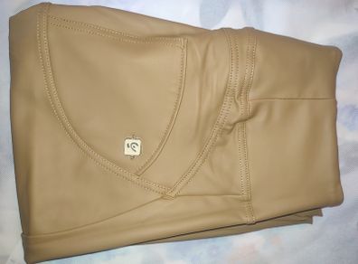 Freddy tan/caramel faux leather