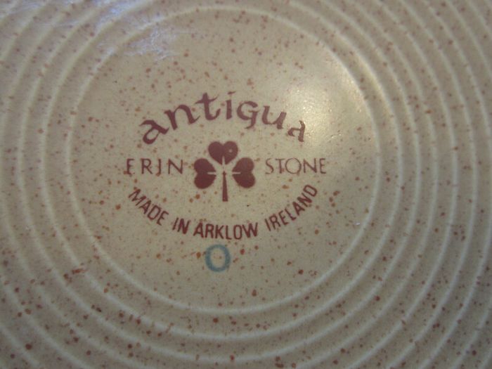 ANTIGUA    Arklow Iron stone 4 side plates