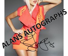 Lady Gaga Autograph