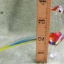 Vintage Murano Rooster Figurine, Miniature Blown Glass Sculptures, Glass Art. Image 10