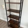 Brown & Black Bookshelf Image 2