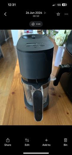 Tommee Tippee Quick Cook Baby Food Steamer Blender Black