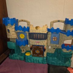 Vintage Fisher Price Fold and Carry Castle Playset