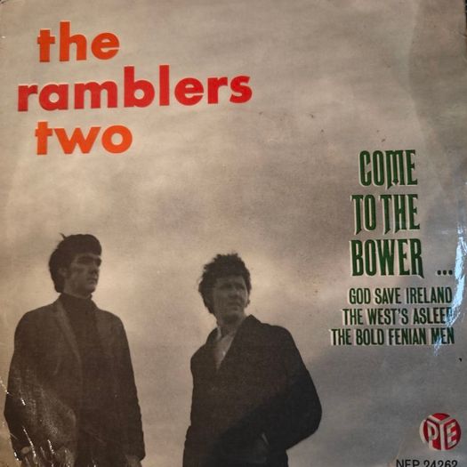 The Ramblers Two, Come to the Bower PS 7" EP, Irish Folk Trad