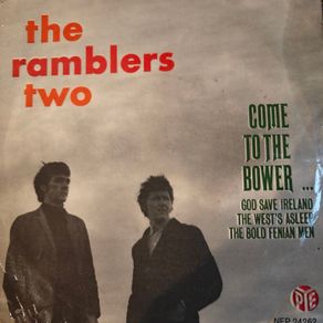 The Ramblers Two, Come to the Bower PS 7" EP, Irish Folk Trad