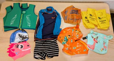 Kids Swimwear & safety bundle - 3-6 year olds