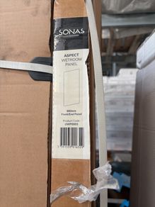Wetroom front/end panel 900 Sonas