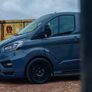 18 20" Inch MS wheels Ford Transit Custom Van centre bore 65.1 5x160 Black Image 9