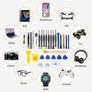 30pcs Phone Repair Tool Kit, RealPlus Removal Cleaning Repair Kit with Magnetic Screwdrivers Set and Opening Pry Tools, Suitable for Laptop, Tablet, Phone, MacBook, PC, iPad, Nintendo Switch Joycon (FREE POSTAGE) Image 2