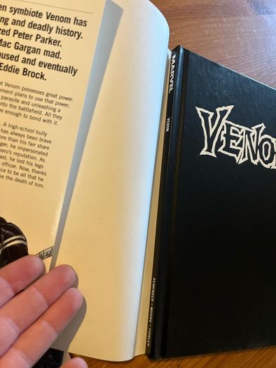 Venom hardback