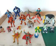 Action Figures Bundle Mixed Characters (Marvel / DC / Vintage)