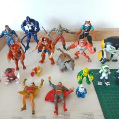 Action Figures Bundle Mixed Characters (Marvel / DC / Vintage)