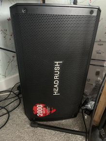 2000W head rush PA speaker front of house