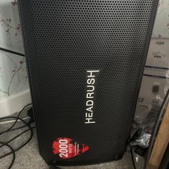 2000W head rush PA speaker front of house