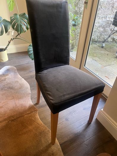 Dining chairs x 6