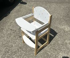 Wooden Doll Highchair
